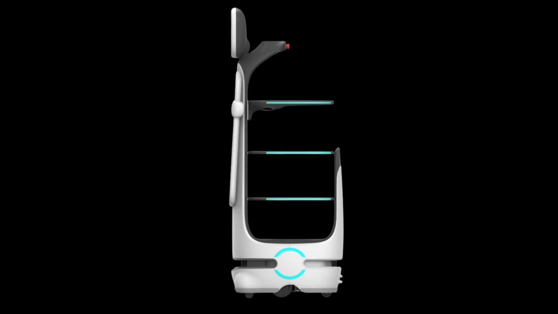 DinerBot T10 · Cabeza móvil con expresiones naturales